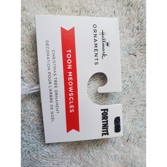 Hallmark Fortnite Toon Meowscles Ornament 2022 NEW NWT - Picture 6 of 7